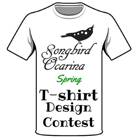 Songbird Ocarina Spring T Shirt Design Contest