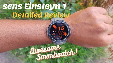 Sens Einsteyn 1 Rugged Armored Smartwatch Detailed Review Best Rugged