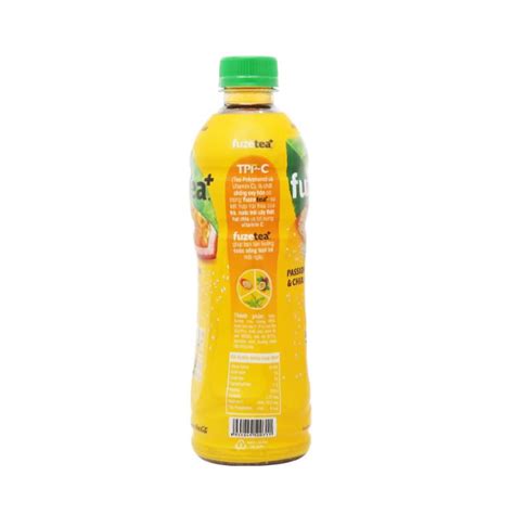 Fuze Passion Fruit Chia Seed Green Tea Bottle Of 450ml Hien Thao Shop