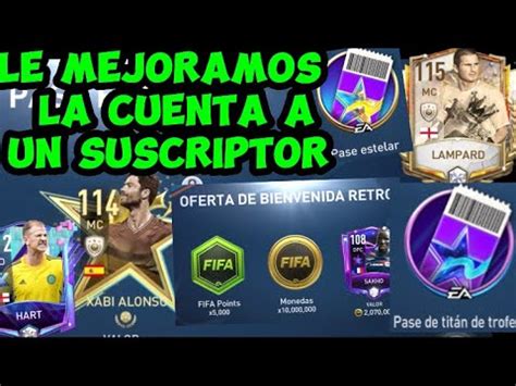 MEJORAMOS LA CUENTA A UN SUSCRIPTOR COMPRANDO FIFA POINTS PASE ESTELAR