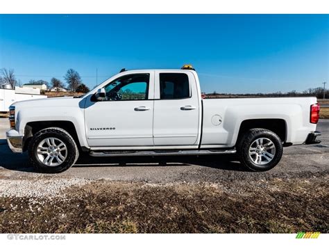 2015 Summit White Chevrolet Silverado 1500 Lt Double Cab 4x4 140791977