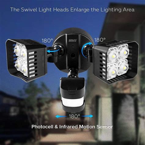 Amazon Upgraded Sansi Led Security Motion Sensor Outdoor Lights