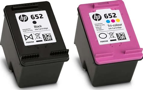 Hp 652 Pack Black And Colors Ink Cartridge Set Black Yellow Cyan Magenta Buy Best Price In Uae