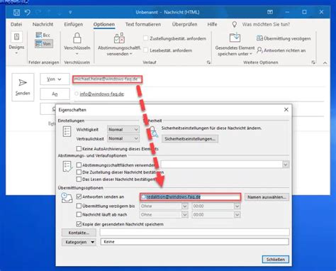 Webseiten Link Und Mailto In Outlook Signatur Einf Gen Windows Faq