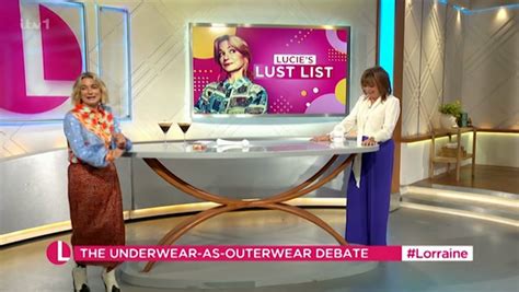 Lorraine Kelly Stunned As Co Star Apologises For Flashing Her Knickers