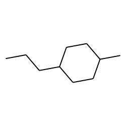 1 Methyl 4 Propylcyclohexane Cis Chemical Physical Properties By