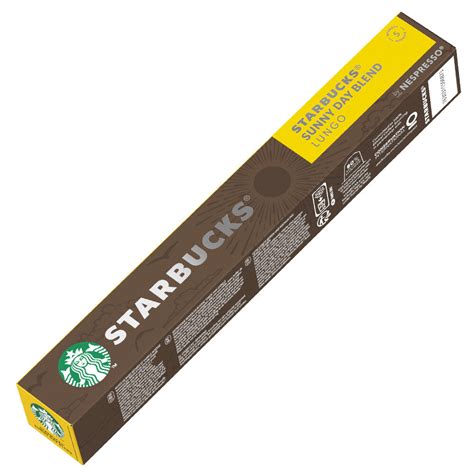 Starbucks Lungo Sunny Day Capsule Per Nespresso Per