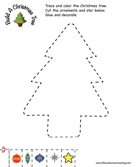 Christmas Tracing Printable Activity Made By Teachers