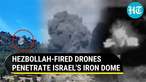 Israels Iron Dome Fails To Stop Explosive Laden Drones Fired By