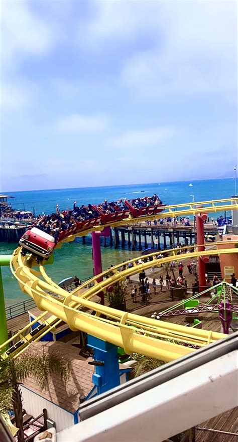 Santa Monica Pier - Roller Coaster