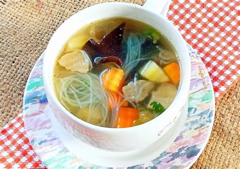 Resep Sup Kimlo Jamur Kuping Oleh Ibu Tina Cookpad