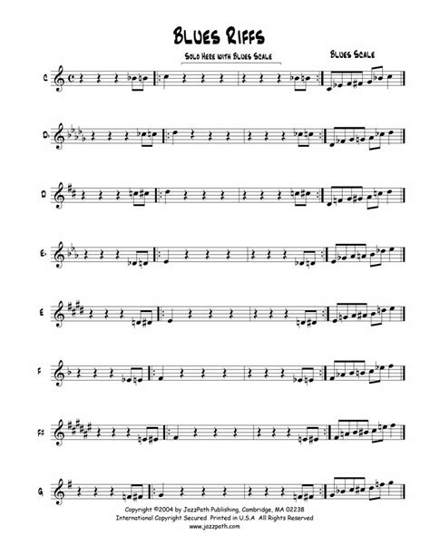 Blues Improvisation, Blues Exercises, Blues Scales, Blues article