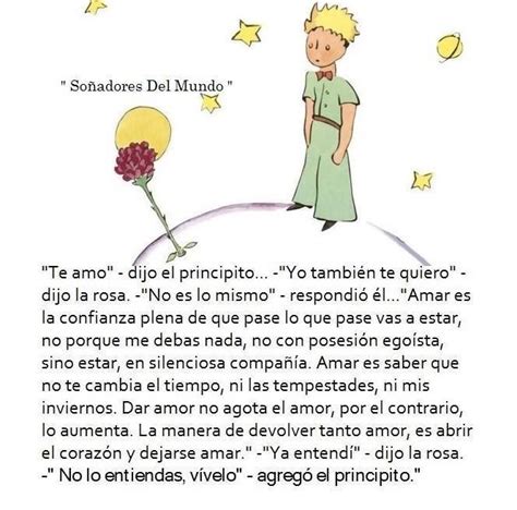 el principito y la rosa fragmento Búsqueda de Google Frases bonitas