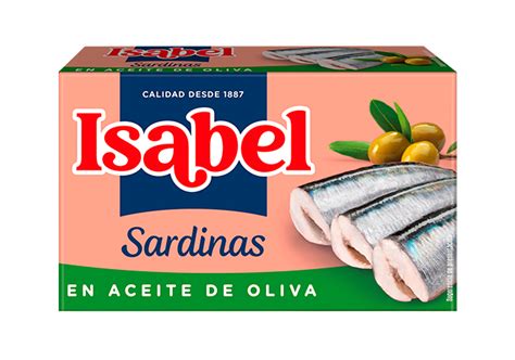 Latas De Sardinas En Aceite De Oliva Isabel Deliciosas