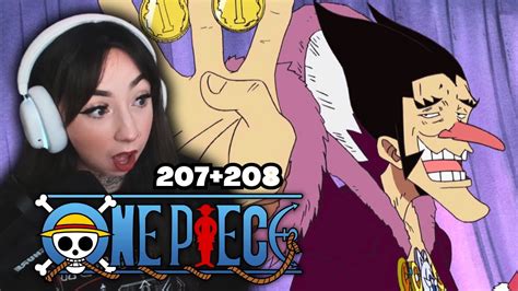 Davy Back Fight Begins One Piece Episode 207 And 208 Reaction Youtube