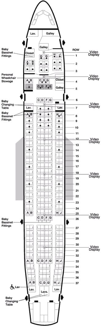 American Airlines Aircraft Seatmaps Airline Seating Maps And Layouts