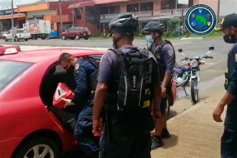 Policía recupera en Upala taxi robado en San José SanCarlosDigital