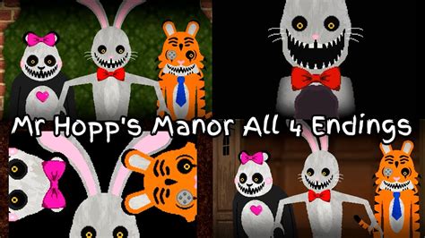 Mr Hopp S Manor Escape All Endings Mr Hopp S Manor Escape All