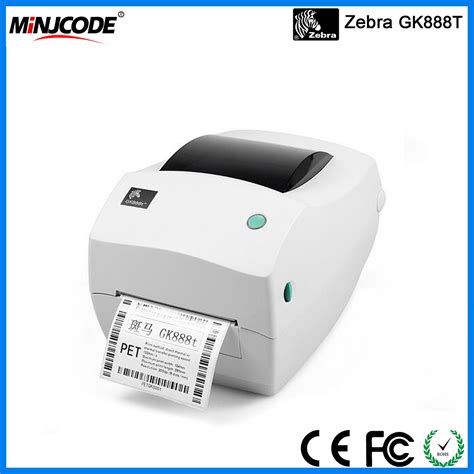 Original Zebra Barcode Label Sticker Printer, 102 mm/Sec, Barcode Printer, Label Printer ...