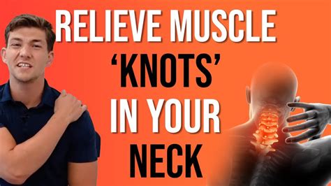 How To Relieve Knots In Your Neck Shoulders Traps Youtube