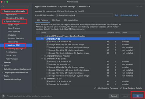 Android Api Levels Javatpoint