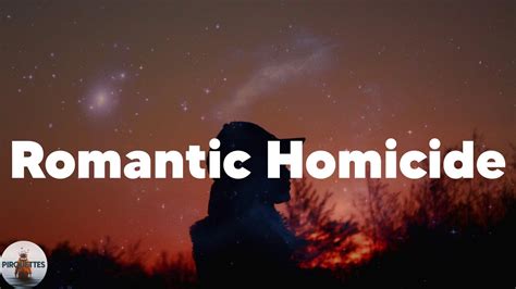 D4vd Romantic Homicide Lyrics YouTube