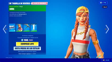 Nuevo Lote De Taquilla De Reverse K Nueva Tienda Fortnite Hoy De