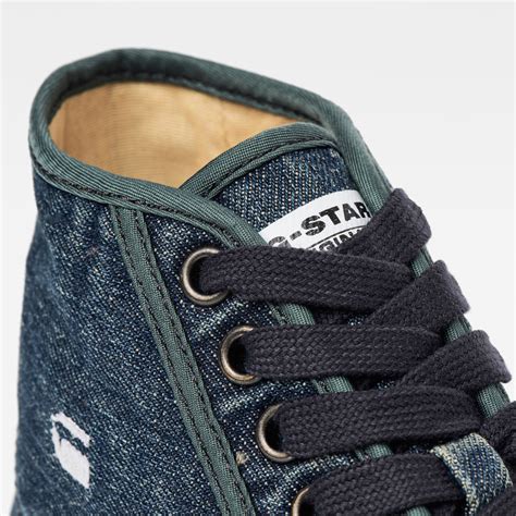 Rovulc Roel Wash Mid Sneaker Dk Navy G Star Raw®