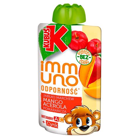 Kubu Immuno Odporno Mus Jab Ko Mango Marchew Pomara Cza Acerola