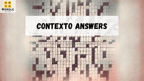 Contexto 534 Answer And Hints March 5 2024 Try Hard Wordle