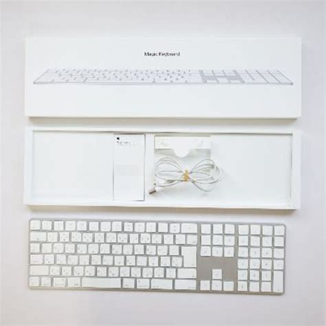 Apple Apple Magic Keyboard テンキー付き 日本語 Jisキーボードの通販 By Mikas Shop｜アップル