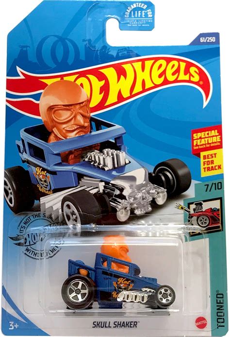 Hot Wheels Skull Shaker Finished In Blue With Chrome Accents The Skull