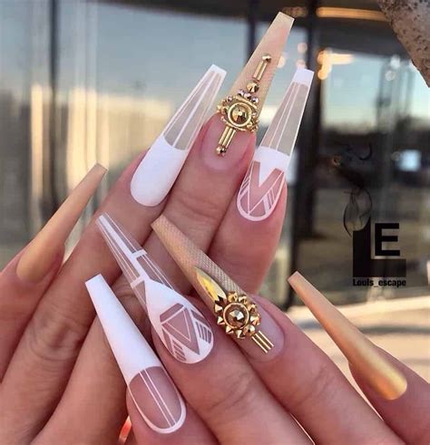 70 Trendy Designs Acrylic Nails To Try Once Polish And Pearls