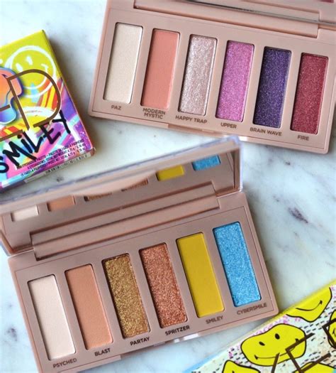 Urban Decay X Smiley Naked Eyeshadow Palettes Review Swatches