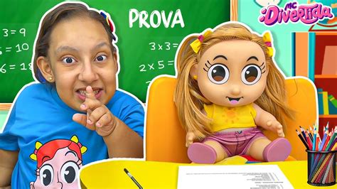 Boneca Mc Divertida Virou Aluna Da Escola Hist Ria Para Crian As