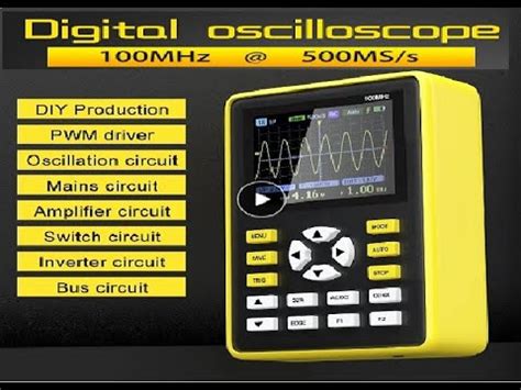 Como Usar Oscilosc Pio Digital Fnirsi H Mhz Comoescolher