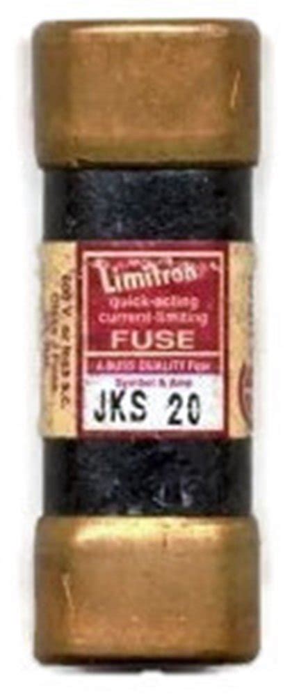 Eaton Bussmann Jks 20 20amp 600v Fast Blow Class J Cartridge Fuse Tools And Home