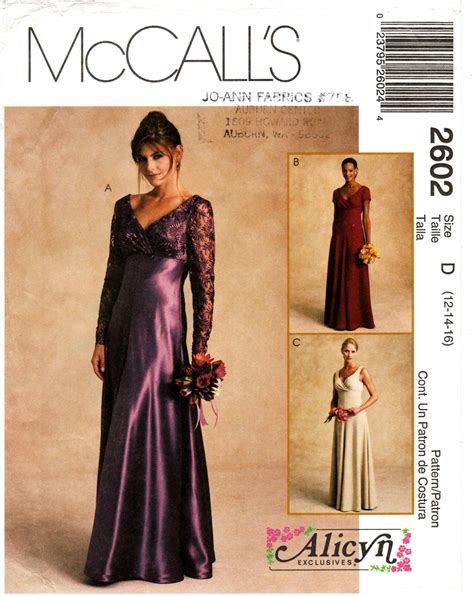 Sz Mccall S Bridal Pattern By Alicyn Exclusives Misses V