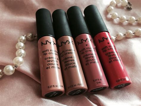 Nyx Soft Matte Lip Creams In Athens London Milan Manila Nyx Soft Matte