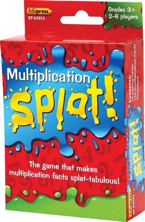 Math Splat Game: Multiplication - TCR63953 | Teacher Created Resources