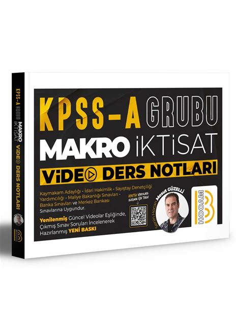 Kpss A Makro Ktisat Video Ders Notlar Benim Hocam Yay Nlar