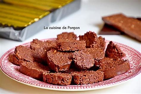 Recette De Croustillants Au Chocolat Et Gavottes