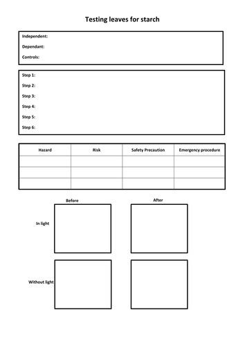 AQA GCSE Biology B8 Photosynthesis | Teaching Resources 