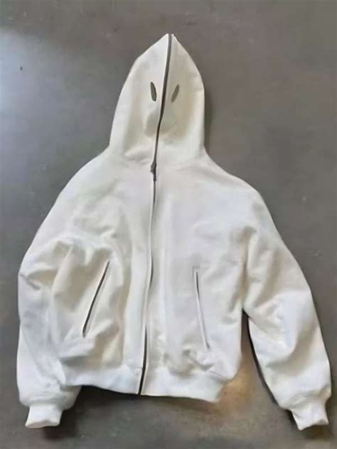 Kanye West’s Yeezy S09 White Hoodie - Texas Jackets