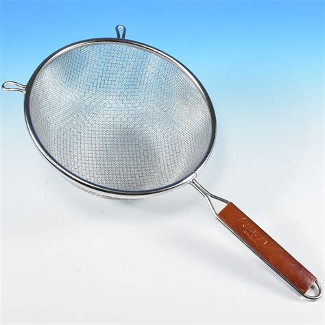 8 Double Mesh Sifter Strainer Stainless Steel Ad Dsm8