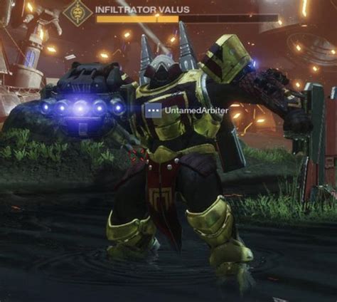 Infiltrator Valus Destinypedia The Destiny Wiki