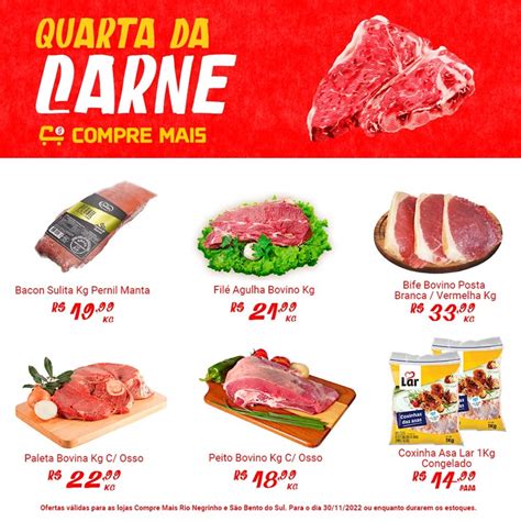 Confira As Ofertas Da Quarta Da Carne No Compre Mais