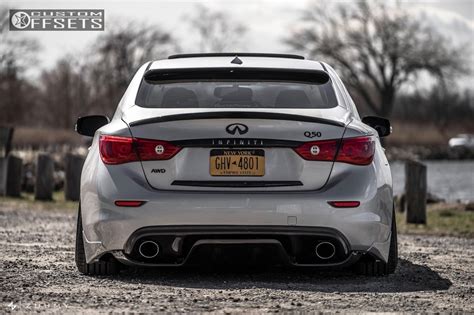 2015 Infiniti Q50 Radi8 R8s5 Airdynamiks Custom Offsets