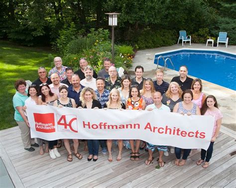 Hoffmann Architects Celebrates 40 Years In Business September 2017 Architect 40 Years