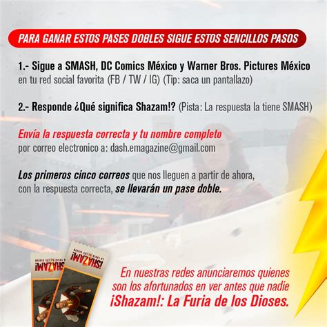 Smash On Twitter Est Aqu Shazamfuryofthegods Te Invita A La